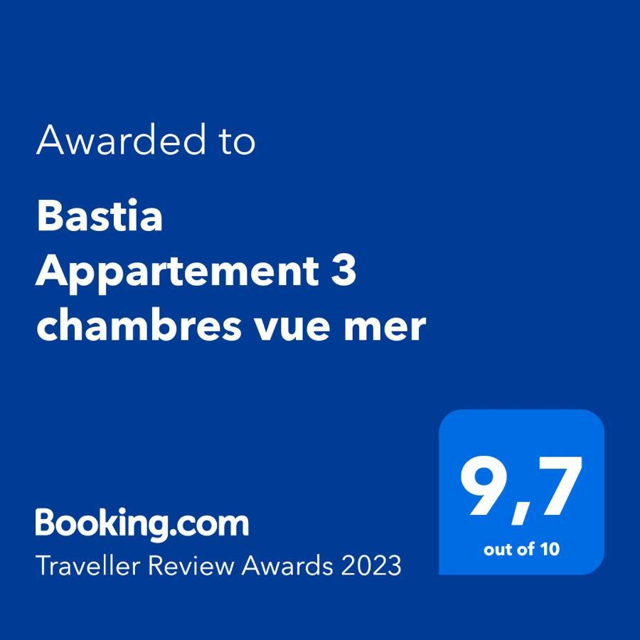 Bastia Appartement 3 Chambres Vue Mer Bagian luar foto